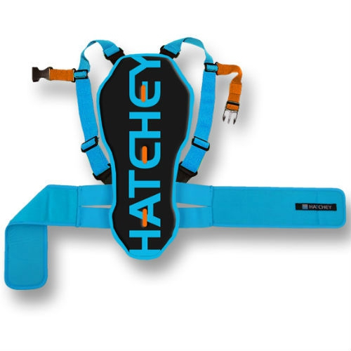 Dětský chránič páteře Hatchey Soft Kids blue