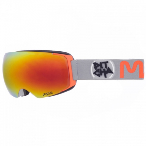 Brýle Pitcha Mango grey/orange/red mirrored