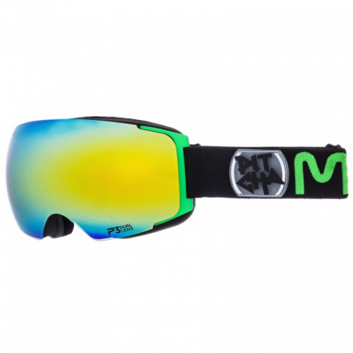 Brýle Pitcha Mango black/green/green mirrored