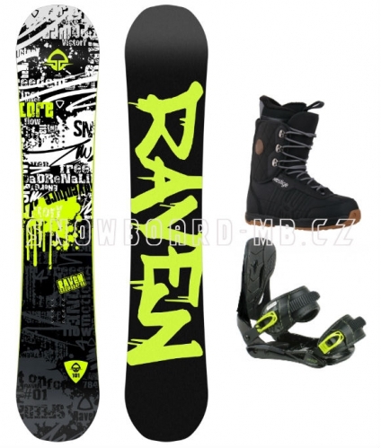 Juniorský komplet Raven Core (boty 39, 41)