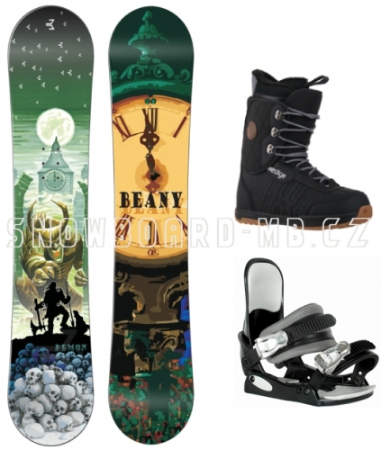 Snowboard komplet Beany Demon (boty 39, 40, 41)