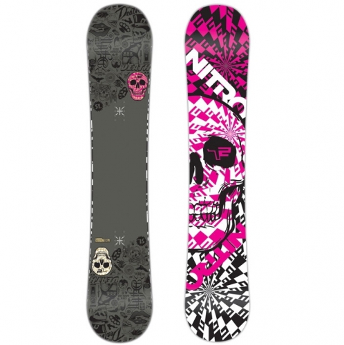 NITRO T2 151 cm, freestyle Nitro snowboards pro kluky - VÝPRODEJ
