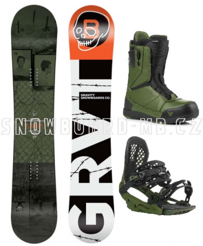 Komplet Gravity Bandit (rychlostahovací boty)