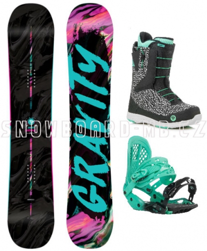 Dámský komplet Gravity Sublime (rychlostahovací boty)