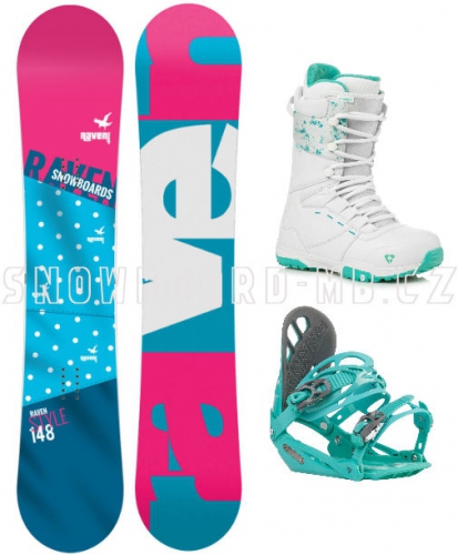 Dámský komplet Raven Style blue/pink