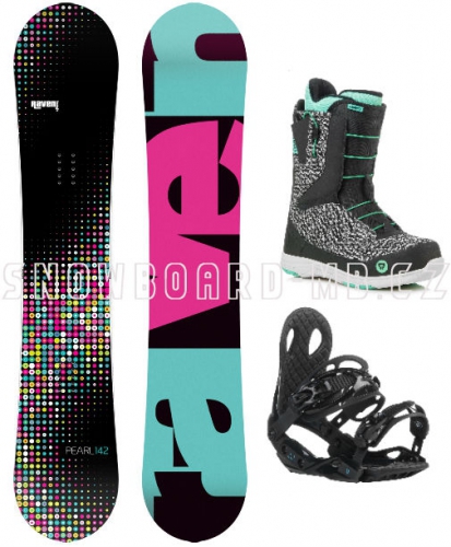 Dámský snowboardový set Raven Pearl