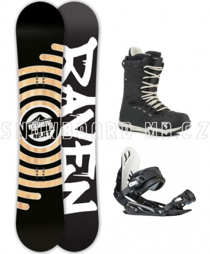 Snowboard komplet Raven Relict - VÝPRODEJ