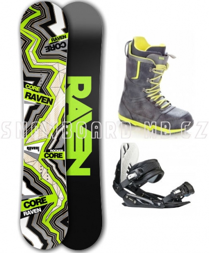 Snowboardový komplet Raven Core Carbon