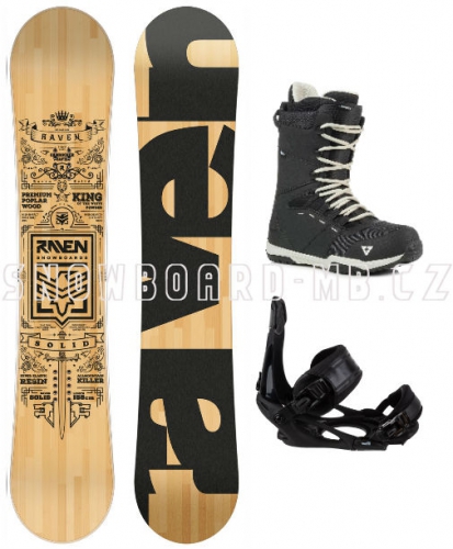 Snowboard komplet Raven Solid