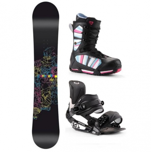 Levný dámský snowboard komplet Gravity