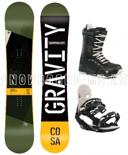 Snowboard komplet Gravity Cosa 2019/20