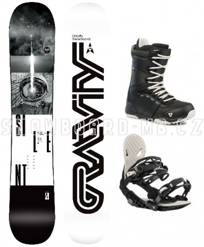 Snowboard komplet Gravity Silent 2019/20