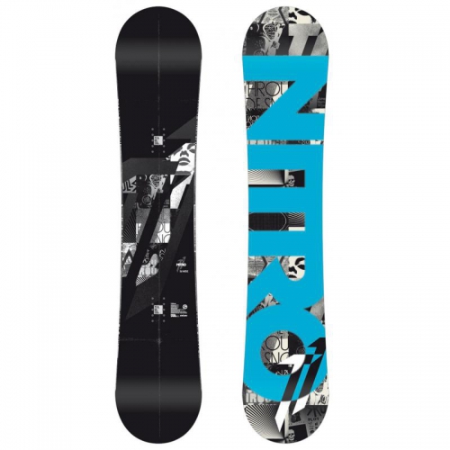 Freestyle snowboard NITRO T1 156 wide do snowparku - AKCE