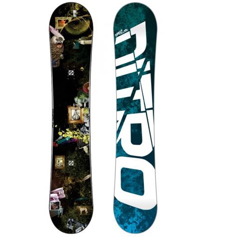 Freestyle snowboard NITRO T1 153 cm, snb do snow parku - VÝPRODEJ