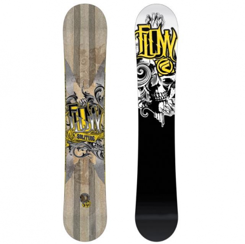 Freeride snowboard Flow Solitude, reverse camber banana