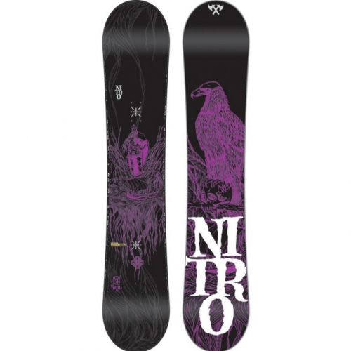 Freestyle snowboard NITRO WIIG Pro model 153 cm, twin tip  - VÝPRODEJ