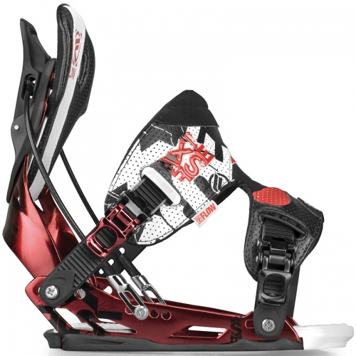 Vázání FLOW NXT-FSE red, kovová základna