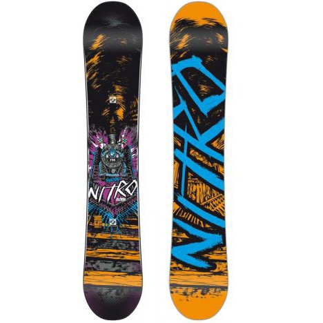 Snowboard NITRO SHADOW 156 cm, nejlepší snowboard - VÝPRODEJ
