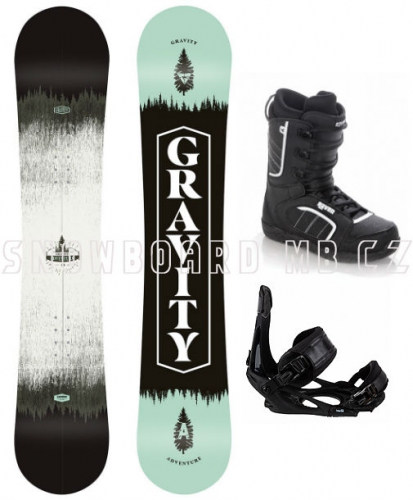 Snowboard komplet Gravity Adventure Target - AKCE