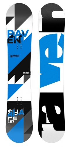 Snowboard Raven Shape