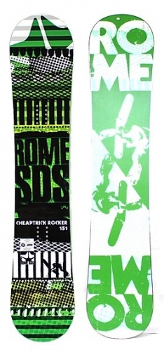 Snowboard Rome Cheaptrick Rocker SDS green