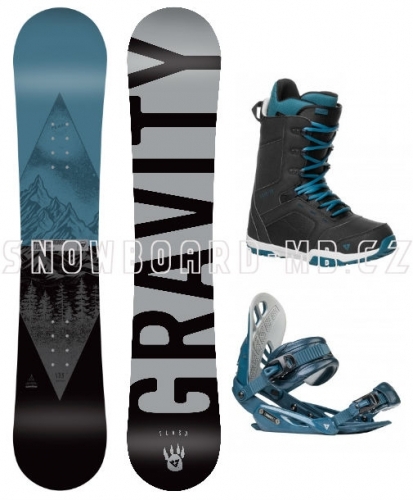 Snowboard komplet Gravity Adventure blue