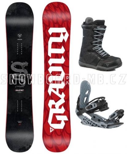 Snowboard komplet Gravity Silent 2021/22