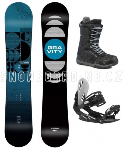 Snowboard komplet Gravity Cosa 2021/22 - VÝPRODEJ