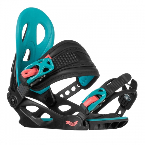 Dětské vázání Gravity G1 Jr black/pink/teal 2023/2024