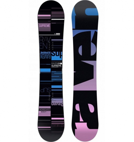 Snowboard Raven Supreme black