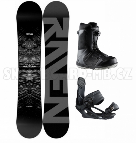 Snowboard komplet Raven Mystic, boty a vázání Head