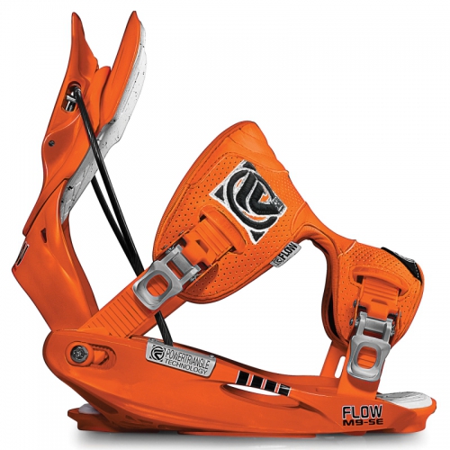 Snowboardové vázání FLOW M9-SE orange 11/12