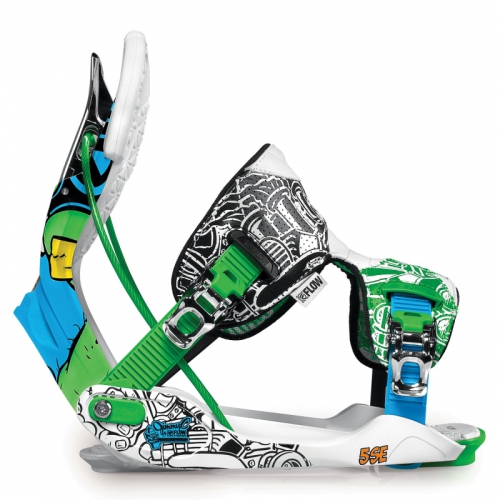 Freestyle vázání FLOW The Five-SE blue/green 11/12