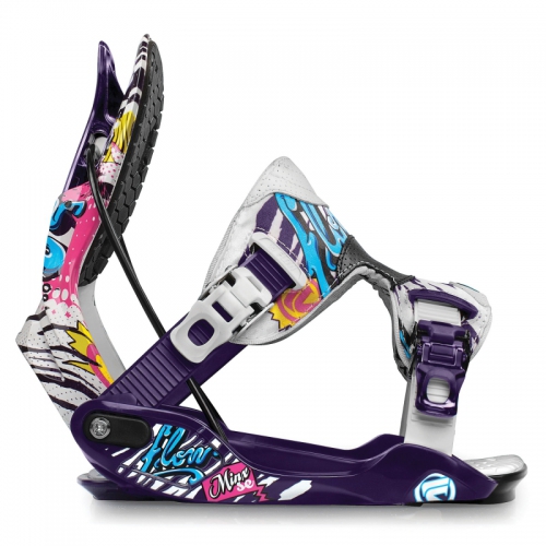 Dámské snowboardové vázání FLOW Minx-SE purple 11/12