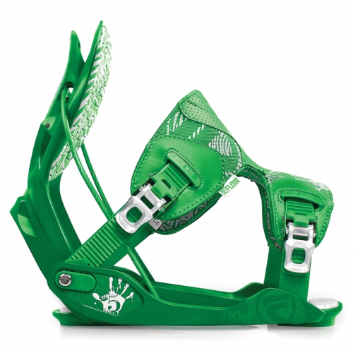 Snowboardové vázání FLOW The Five green/zelené 11/12