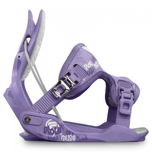 Dámské snowboardové vázání FLOW Muse lilac/fialové 11/12