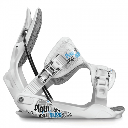 Dámské snowboardové vázání FLOW Muse white/bílé 11/12 - AKCE