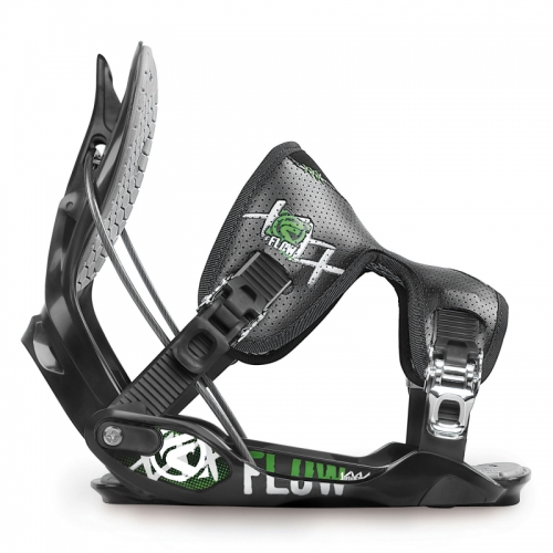 Snowboardové vázání FLOW Trilogy black/černé - AKCE