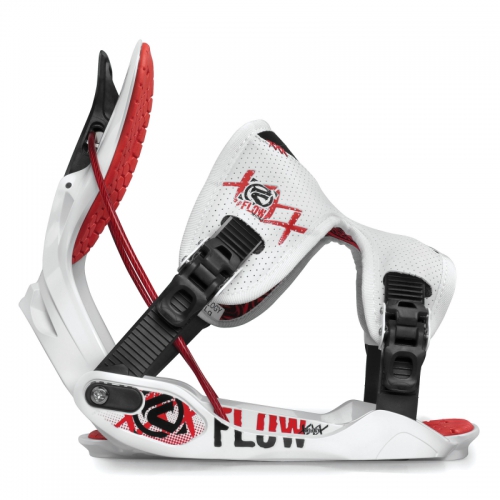 Snowboardové vázání FLOW Trilogy white/bílé 11/12