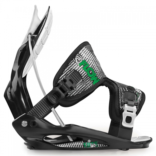 Snowboardové vázání FLOW Flite 2 black/green 11/12