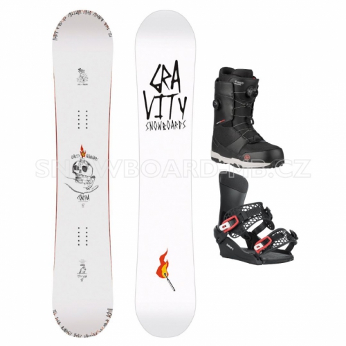 Komplet Gravity Contra (boty se 2 kolečky)