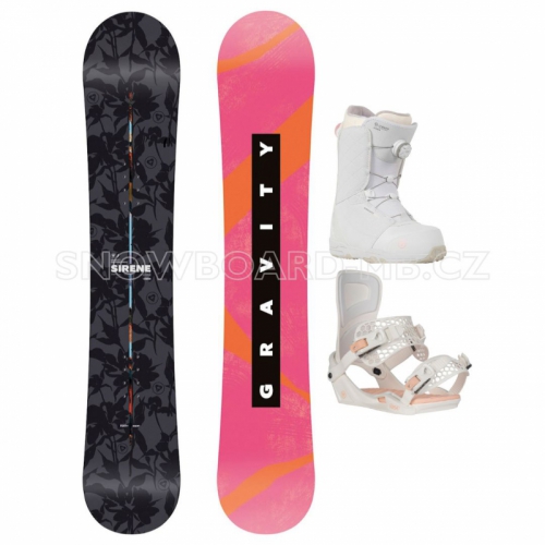 Dámský komplet Gravity Sirene (bílé boty s kolečkem)