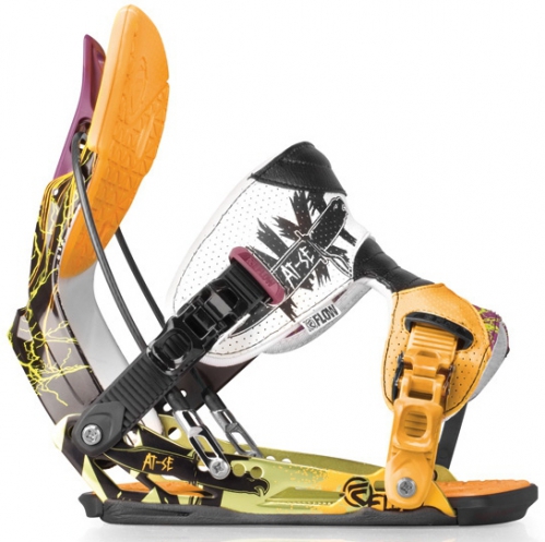 FLOW NXT ATSE black/green, allmountain/freestyle vázání