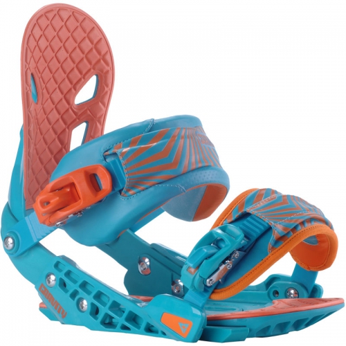 Snowboardové vázání Gravity G2 turquoise/orange 11/12