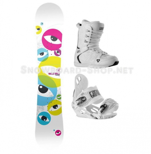 Dámský snb komplet Gravity Voayer RC Reverse-Camber