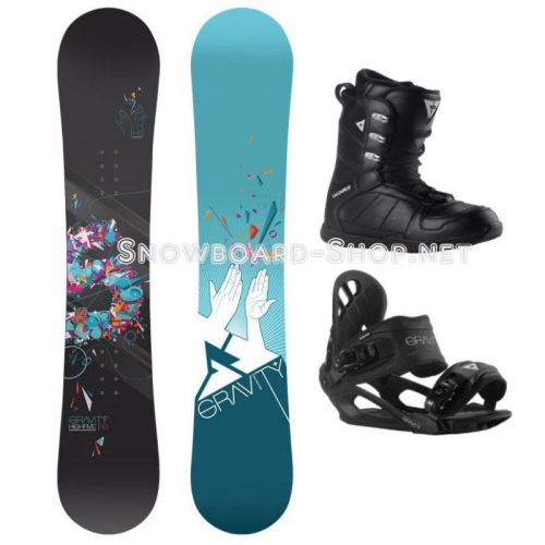 Snowboardový komplet pro začátečníky a mírně pokročilé