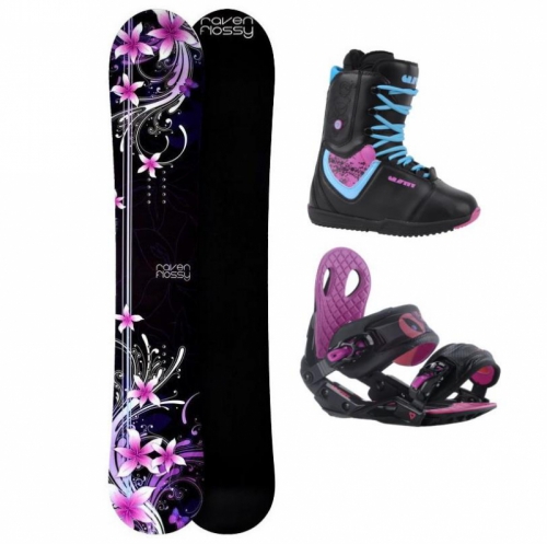 Dámský snowboard komplet Raven Flossy