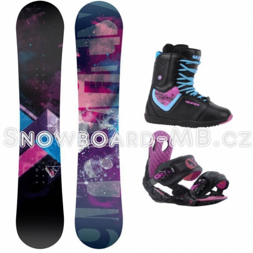Dámské Gravity snowboardové komplety s botami