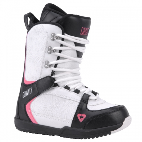 Dámské snowboardové boty Gravity Rosa white/black