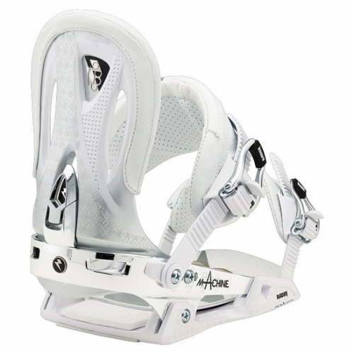 Snowboard vázání Nitro Raiden Machine white/bílé - VÝPRODEJ
